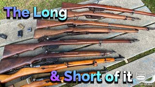 A Look at several Infantry rifles that where cut down to carbines [upl. by Leinnad]