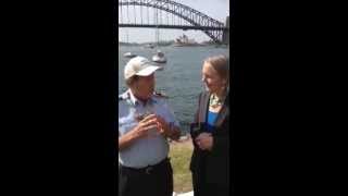 Captain Moore and Sen Lee Rhiannon on polluting plastic in the ocean [upl. by Ahseniuq]