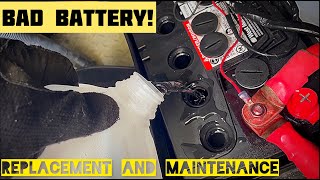 Marine Battery Burnout and Replacement [upl. by Dusen]