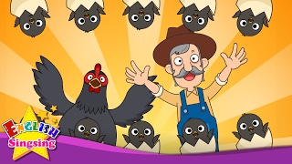 Hickety Pickety My Black Hen  English Childrens song  Mother goose  Kids song with lyrics [upl. by Golding]