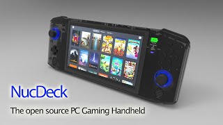 NucDeck  The DIY windows gaming handheld  Episode One [upl. by Giesecke]