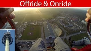 Heide Park  Scream GyroDropTower  Offride amp Onride POV  GoPro HERO 3 [upl. by Dina876]