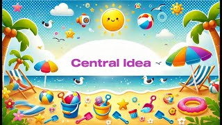 Learn About the Central Idea with this Fun Song  Educational Music [upl. by Ennoitna]