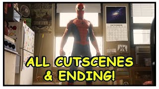 SpiderMan PS4 All Cutscenes amp Ending Cinematic Scenes LIKE A MOVIE [upl. by Todd453]