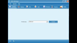 The HSDPA ModemGUI Interface [upl. by Holly]