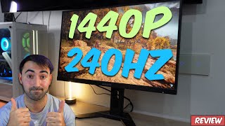 Gigabyte M27Q X  El monitor gaming 1440p 240hz IPS SUPERVENTAS [upl. by Lemire]