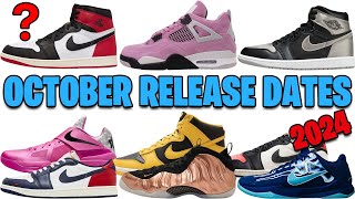 OCTOBER 2024 AIR JORDAN  NIKE SNEAKER RELEASE DATES 🔥🔥🔥 [upl. by Ullyot170]