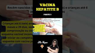 PARTE 5 VACINA DA HEPATITE B praticaenfermagem tecnicosdeenfermagem concursopublico shorts 💉🎯 [upl. by Nidya98]