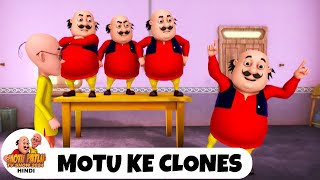 Motu Ke Clones  जुड़वाँ भाई  Comedy Funny Cartoon  मोटू पतलू  Full Ep  Motu Patlu Show 2024 [upl. by Hadlee]