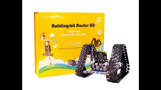 Yahhoom buildingbit block kit based on microbit [upl. by Suiremed]