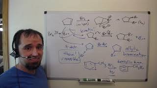 252vid46 allylic bromination NBS [upl. by Lauhsoj]