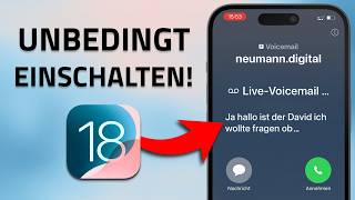 iOS 18 Einstellungen die du SOFORT einschalten solltest [upl. by Nassah]