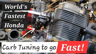 Turbo CB750 carb tuning  tips and secrets from the Honda master [upl. by Orravan]