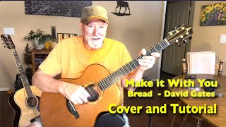 Make it with You  by Bread  David Gates COVER AND TUTORIAL by Ed Harp [upl. by Mears847]