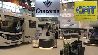 CMT Messe Stuttgart 2020  Concorde  Reisemobile aus Leidenschaft  CHARISMA  CRUISER  CENTURION [upl. by Petrick265]