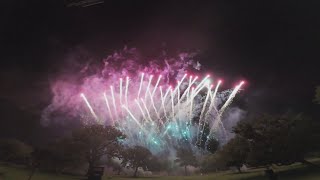 Fourth of July 2024 fireworks pyromusical show  La Grange Texas [upl. by Letnahc]