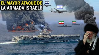 Contraataque mortal de Israel La marina israelí voló mayor buque de guerra iraní en puerto libanés [upl. by Inattirb]