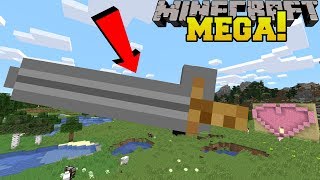 Minecraft MEGA WEAPONS LARGEST SWORD IN MINECRAFT [upl. by Frances]