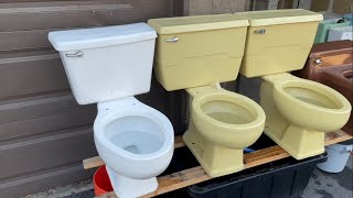 Flushing All My Toilet Collection [upl. by Benisch]