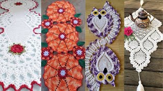 Amazingly Beautiful Crochet Table Runners🌹🌹🌹 [upl. by Yarised]