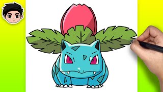 Como Desenhar IVYSAUR Pokemon [upl. by Ahsinit]