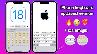 How to get iPhone Keyboard on Android  Easy Tutorial 2024  With sound  emojis  keixha [upl. by Anallise294]