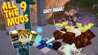 The EASIEST Way to get INFINITE Mana ◽️ All The Mods 9 EP16 [upl. by Cassandra645]