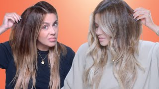 How To Brighten And Tone Your Hair In One Easy Step with WELLA Colorcharm Toners [upl. by Anyak]