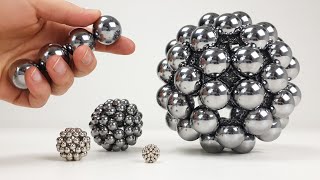 Playing with Big Magnet Balls  Magnetic Games [upl. by Ganny]