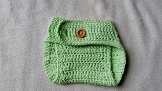 Windelhose häkeln  Windelhöschen Anleitung  Teil 2 mit Untertitel by BerlinCrochet [upl. by Frants909]