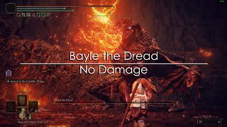 Elden Ring  Bayle the Dread  No Damage [upl. by Purpura]