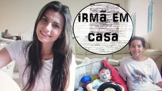 DAILY VLOG Irmã em casa Indo ao Mercado [upl. by Wallford527]