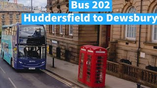 Our bus broke down  Bus 202 Huddersfield to Dewsbury  March 2024 [upl. by Arhas374]