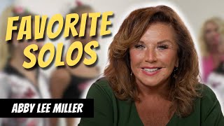 My Favorite SOLOS From DANCE MOMS l Abby Lee Miller [upl. by Nylednarb]