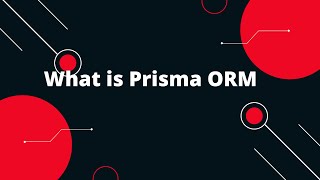 Prisma Tutorial 1 What is Prisma and why is it used [upl. by Ruford]