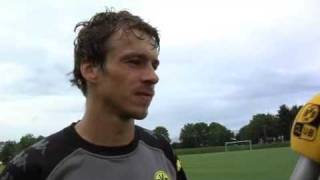 Trainingslager  Interview mit Neuzugang Markus Feulner [upl. by Carlye]