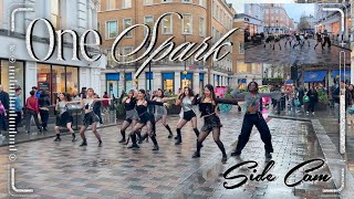 KPOP IN PUBLIC  SIDE CAM TWICE 트와이스  ONE SPARK  Dance Cover in LONDON [upl. by Yatnuhs592]