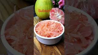 Pomelo  Masala Pomelo Recipe  jambura  Grapefruit shortspomelofruit grapefruit [upl. by Enyad]