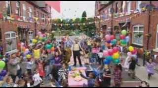 Lets celebrate  Street party song  cbeebies [upl. by Lyall43]