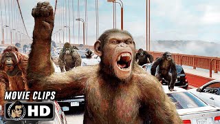 RISE OF THE PLANET OF THE APES CLIP COMPILATION 2011 Andy Serkis [upl. by Adamok]