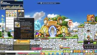 Maplestory Europe v104 Cubing Boss Arena Emblem amp CRA Hat [upl. by Krigsman588]