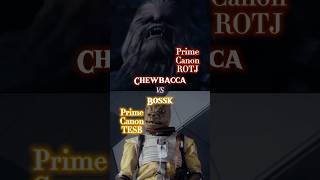 Chewbacca vs Bossk starwars clonewarsedit starwarsfilms [upl. by Croft]