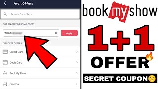 Buy 1 Get 1 Offer in Bookmyshow  Bookmyshow Coupon Code  Bookmyshow Offers Today [upl. by Ednew302]