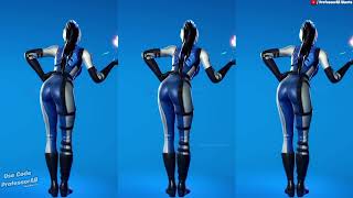 Fortnite 10 Ball Skin Build Up Emote Thicc 🍑😍🥵😂 [upl. by Bullock94]