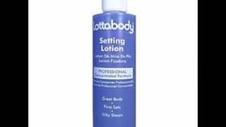 LOTTABODY Setting Lotion Professional Concentrated Formula 8oz 236ml [upl. by Gard]