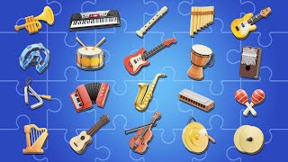 Guess The Musical Instrument Quiz For Kids To Learn 🎵  Guess The Sound 👂 20 Instruments [upl. by Eugenius]