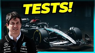 TOTO WOLFF HAD HAMILTON TEST THE W15 DURING THE JAPANESE GRAND PRIX  FORMULA 1 [upl. by Kathryn]