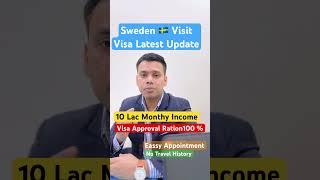 Sweden Visitor Visa 2025 Everything You Need to Apply  Pakistanis  Indians  Bangladesh  Nepal [upl. by Dlopoel]