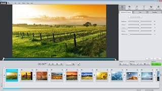 MAGIX Photostory easy Version 2 – Introductory video tutorial INT [upl. by Bonne899]