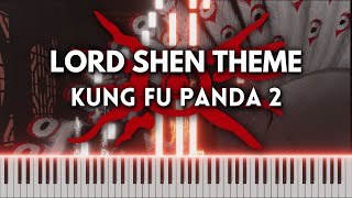 Lord Shen Theme  Kung Fu Panda 2 Piano Cover FREE MIDI [upl. by Hillard]